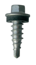 6.3 x 22mm Hex Washer Head Stitching Screw with 16mm Bonded Washer