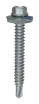 6.3 x 50mm Hex Head Halter Clip Screw with 16mm Bonded Washer