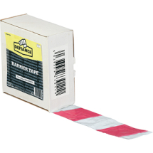 Barrier Tape Red/White  500MTR X 75MM