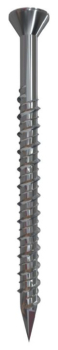 6.3 x 45mm A4 Stainless Steel Countersunk Head Gash Point Masonry Screw