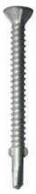 4.8 x 38mm A4 Bi-Metal Wing Drill Countersunk Screw for Light Steel