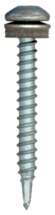 5.5 x 25mm A2 Bi-Metal Low Profile Washered Dome Head Tek 2 Stitching Screw with A2 Bonded Washer