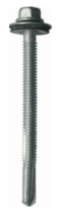 5.5 x 100mm Hex Head Self-Drilling Screw with 19mm Bonded Washer=