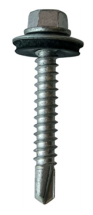 5.5 x 125mm Hex Head Self-Drilling Screw with 16mm Bonded Washer